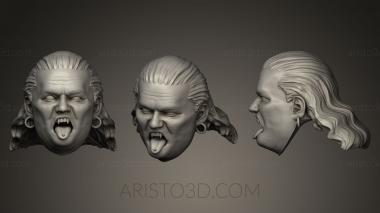 Busts and bas-reliefs of famous people (BUSTC_0209) 3D model for CNC machine